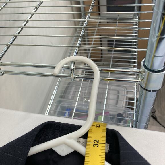 Hardy Amies Men's Navy Pinstripe Wool Blazer Size 36R Old Money Classic Preppy - Picture 3 of 13